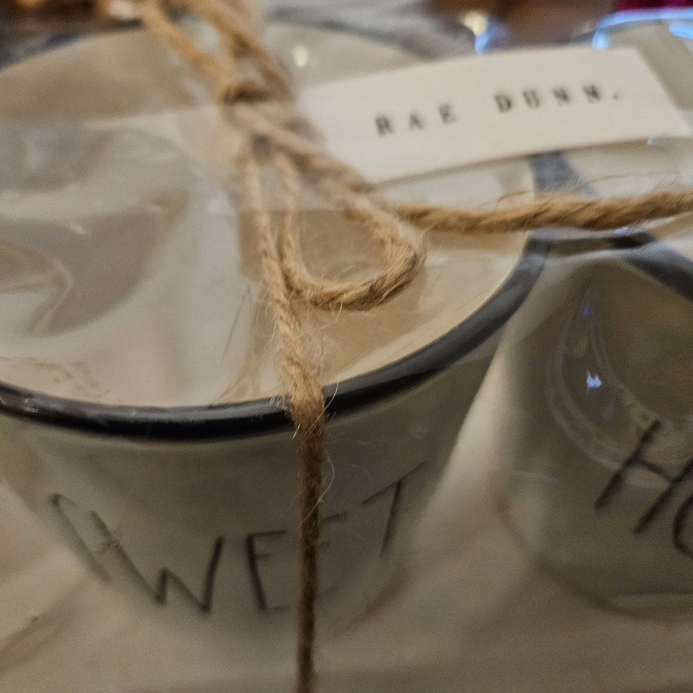 Rae Dunn Home Sweet Home Ceramic Set - Picture 3 of 4